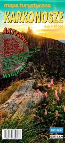 Kup online MAPA - KARKONOSZE DLA AKTYWNYCH 1:30 000