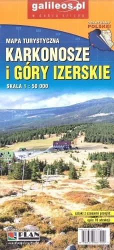 MAPA - KARKONOSZE I GRY IZRAELSKIE 1:50 000 Kup online
