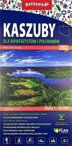 Popularny MAPA - KASZUBY DLA ROWERZYSTW I PIECHURW