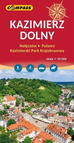 Tylko dziś MAPA - KAZIMIERZ DOLNY. NAŁĘCZW, PUŁAWY...