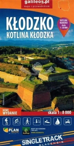 Bezpieczna płatność MAPA - KŁODZKO. KOTLINA KŁODZKA W.2024