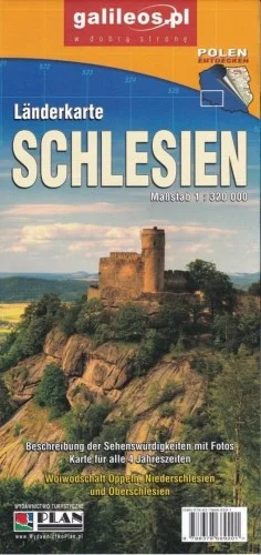 Oferta czasowa MAPA - LANDERKARTE SCHLESIEN 1:320 000