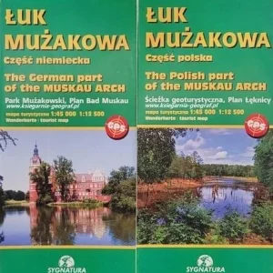 Premium MAPA - ŁUK MUŹAKOWA CZ. POLSKA I NIEMIECKA