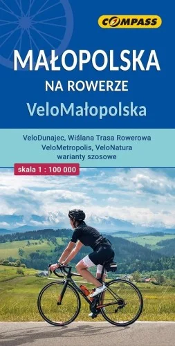 Dodaj do koszyka MAPA - MAŁOPOLSKA NA ROWERZE, PRACA ZBIOROWA