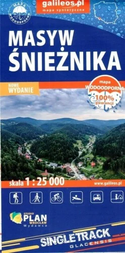 MAPA - MASYW śNIEŹNIKA 1:25 000, PRACA ZBIOROWA Wybór klientów