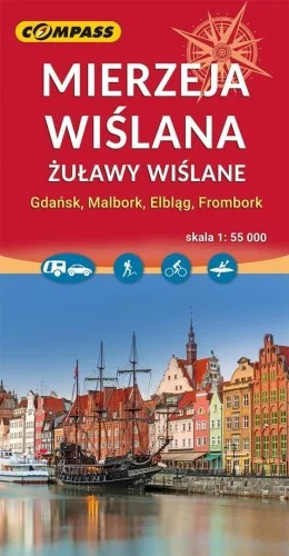 MAPA - MIERZEJA WIśLANA 1:55 000, PRACA ZBIOROWA Oferta