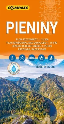 MAPA - PIENINY 1:25 000, PRACA ZBIORWA Szybka wysyłka