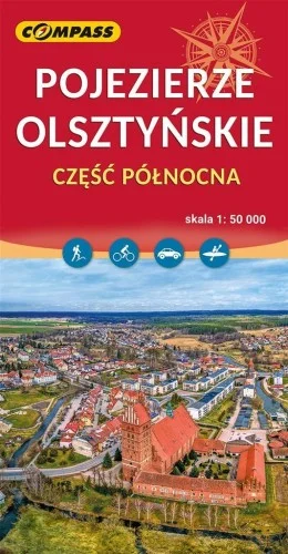 Dodaj do koszyka MAPA - POJEZIERZE OLSZTY艃SKIE 1:50 000