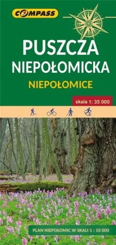 Kup online MAPA - PUSZCZA NIEPOŁOMICKA 1: 35 000