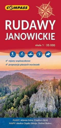 Nowy MAPA - RUDAWY JANOWICKIE 1:35 000, PRACA ZBIOROWA