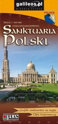 MAPA - SANKTUARIA POLSKI 1:900 000 W.2018 Nowy