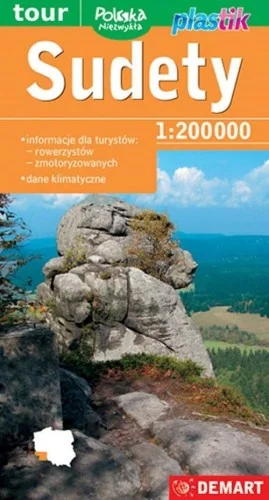 Szybka wysyłka MAPA - SUDETY 1:200 000, OPRACOWANIE ZBIOROWE