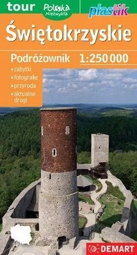 MAPA - śWIĘTOKRZYSKIE PODRŹOWNIK 1:250 000 Wyprzedaż