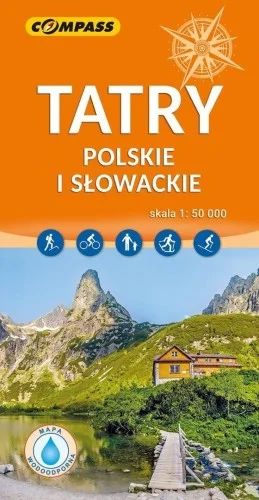 Najlepsza cena MAPA - TATRY POLSKIE I SŁOWACKIE 1:50 000