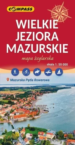 MAPA - WIELKIE JEZIORA MAZURSKIE, PRACA ZBIOROWA Sprawdź teraz