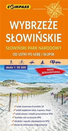 MAPA - WYBRZEŹE SŁOWI艃SKIE.. 1:55 000 Nowy
