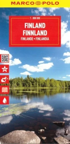 MAPA DROGOWA FINLANDIA 1:180 000, PRACA ZBIOROWA Do wyczerpania zapasów