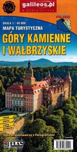 MAPA TUR. - GRY KAMIENNE I WAŁBRZYSKIE LAM Szybka wysyłka