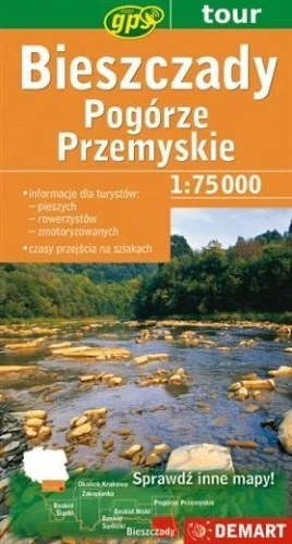 MAPA TURS. BIESZCZADY / POGRZE PRZEMYSKIE DEMART Ostatnie sztuki