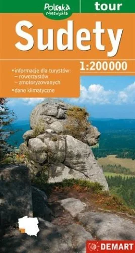 Nie przegap MAPA TURS. SUDETY DEMART
