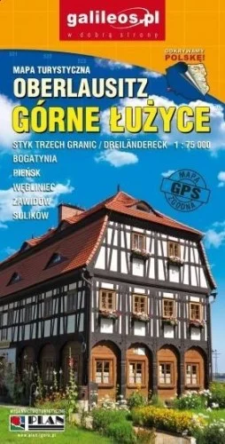 Wyjątkowa oferta MAPA TURYSTYCZNA - GRNE ŁUŹYCE 1:75 000