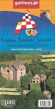 Rabat MAPA TURYSTYCZNA - KSIĘSTWO śWIDNICKO - JAWORSKIE