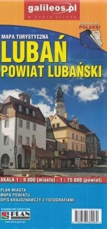Ostatnie sztuki MAPA TURYSTYCZNA - LUBA艃/POWIAT LUBA艃SKI