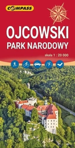MAPA TURYSTYCZNA - OJCOWSKI PARK NARODOWY Bestseller