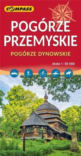 MAPA TURYSTYCZNA - POGRZE PRZEMYSKIE 1:50 000 Hit sprzedaży