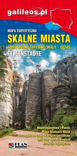 Premium MAPA TURYSTYCZNA - SKALNE MIASTA 1:35 000 W.2025