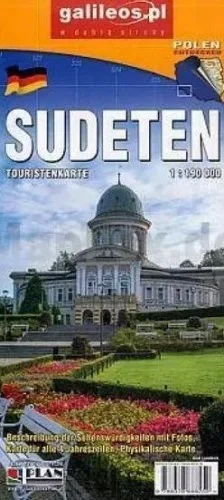 MAPA TURYSTYCZNA - SUDETEN 1:190 000 W.NIEMIECKA Ekspresowa dostawa