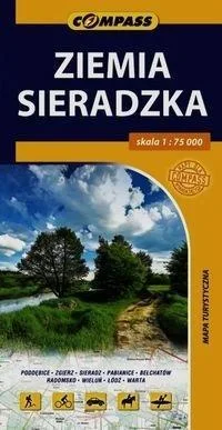 Bezpieczna płatność MAPA TURYSTYCZNA - ZIEMIA SIERADZKA 1:75 000