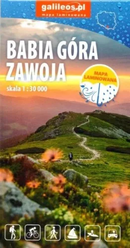 MAPA TURYSTYCZNA- BABIA GRA I ZAWOJA 1:30000 Bezpieczne zakupy