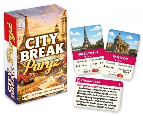 PARYŹ - CITY BREAK. MINI PRZEWODNIK Najlepsza cena