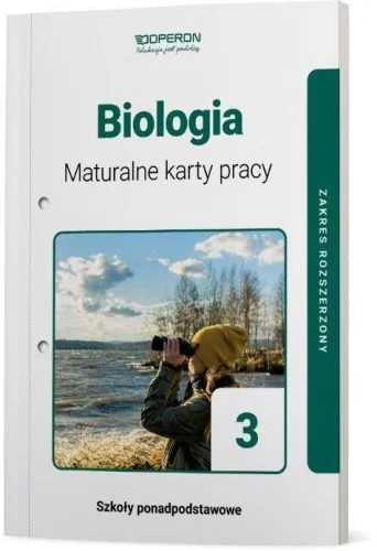 Nowość BIOLOGIA LO 3. MATURALNE KARTY PRACY ZR OPERON