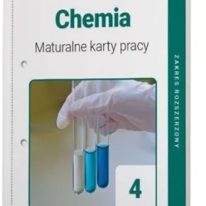 CHEMIA LO 4 MATURALNE KARTY PRACY ZR OPERON Łatwy zwrot