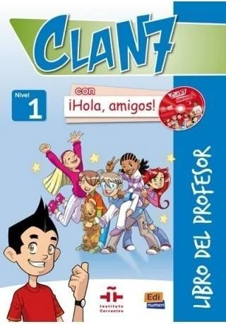 Wyprzedaż CLAN 7 CON HOLA AMIGOS 1 PRZEWODNIK METODYCZNY