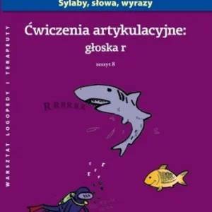 Hit sprzedaży 膯WICZENIA ARTYKULACYJNE ZESZYT 8 GŁOSKA R A4