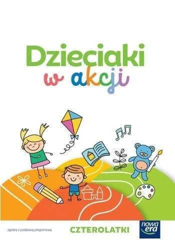 DZIECIAKI W AKCJI 4-LATKI ZESTAW DLA DZIECKA NE Szybka dostawa