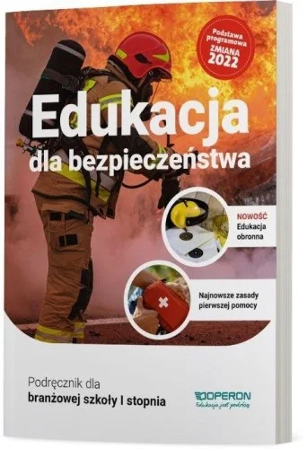 Ostatnia szansa Edukacja dla bezpieczeństwa SBR wyd. 2022, Operon PODRĘCZNIK używany kat. A
