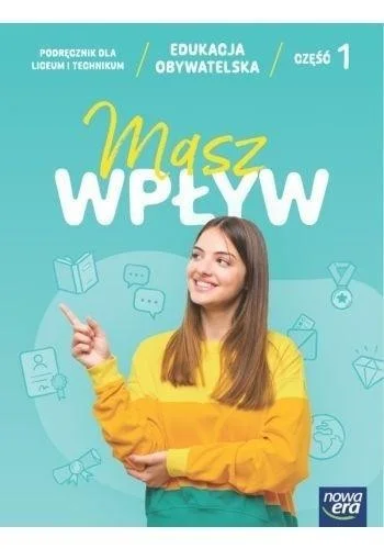 Nowość EDUKACJA OBYWATELSKA 1 MASZ WPŁYW PODR.
