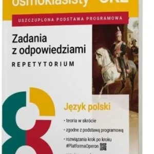 Szybka dostawa EGZAMIN SMOKLASISTY SP 8 J. POLSKI REPETYTORIUM