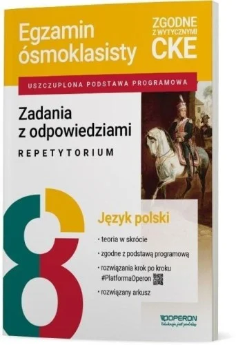 Szybka dostawa EGZAMIN SMOKLASISTY SP 8 J. POLSKI REPETYTORIUM