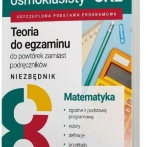Bezpieczna płatność EGZAMIN SMOKLASISTY SP 8 MATEMATYKA NIEZBĘDNIK