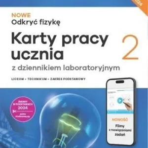 Rabat FIZYKA LO 2 NOWE ODKRY膯 FIZYKĘ ZP KARTY PRACY