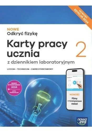 Rabat FIZYKA LO 2 NOWE ODKRY膯 FIZYKĘ ZP KARTY PRACY