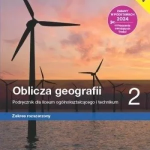 Oferta czasowa GEOGRAFIA LO 2 OBLICZA GEOGRAFII PODR. ZR