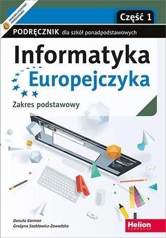 Super okazja INFORMATYKA EUROPEJCZYKA LO PODR. ZP CZ.1 W.2021