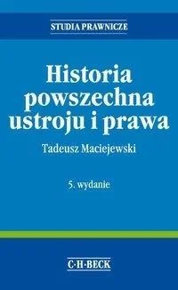 HISTORIA POWSZECHNA USTROJU I PRAWA W.5 Wysoka jakość