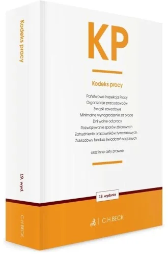 KODEKS PRACY ORAZ USTAWY TOWARZYSZCE W.19 Tylko dziś